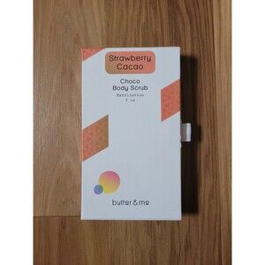 Butter & Me Strawberry Cacao Choco Body Scrub 3 oz.